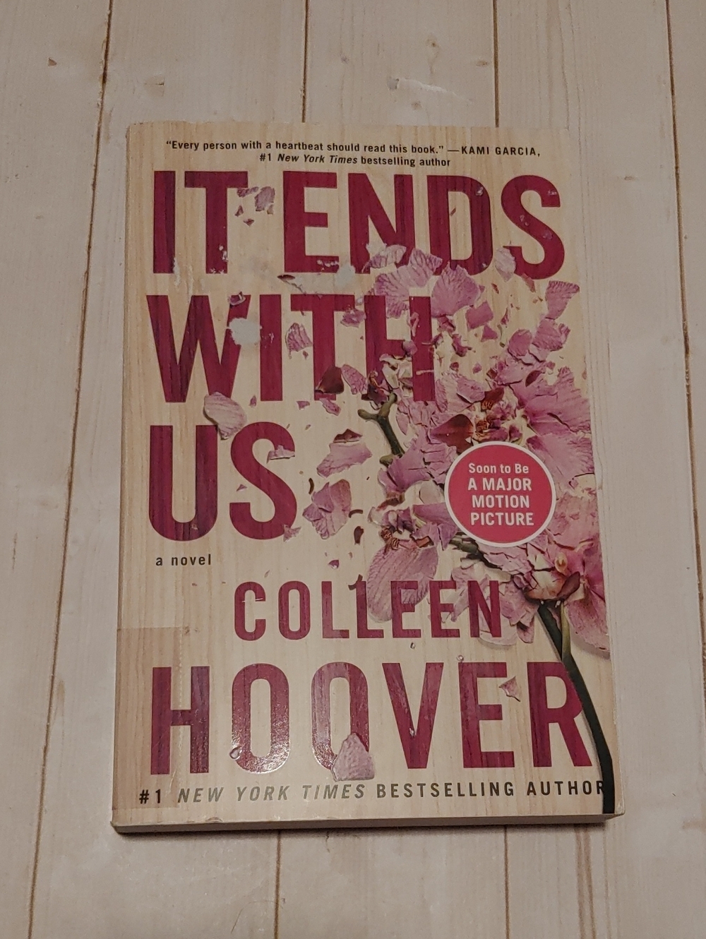 It Ends With Us Adult Fiction Novel Book By Coleen Hoover